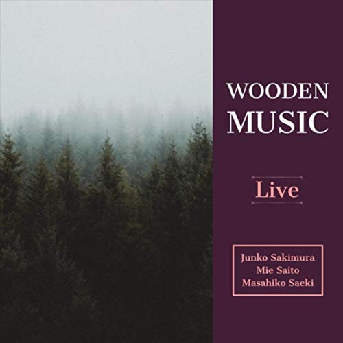 Album cover for Wooden Music by Junko Sakimura and Mie Saito