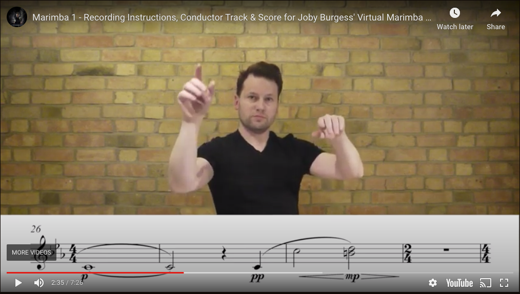 7 days left to record your video and join the ‘Virtual Marimba Choir’