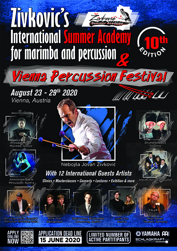 Only 7 seats left for Zivkovic summer academy and festival in Vienna 2020