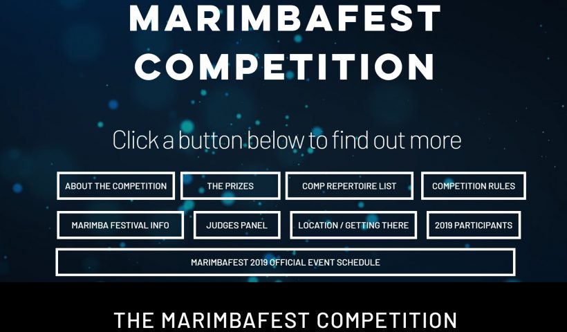 Marimbafest Competition 2019